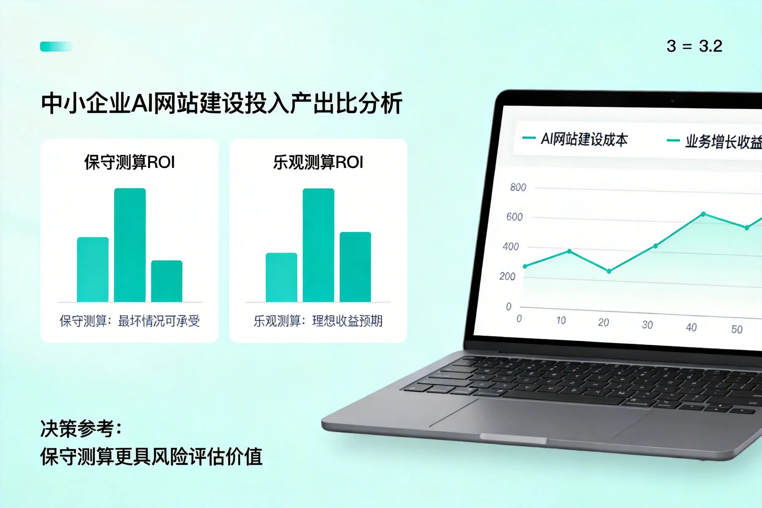 文昌中小企业AI网站建设投入产出比怎么算?先看这份分析