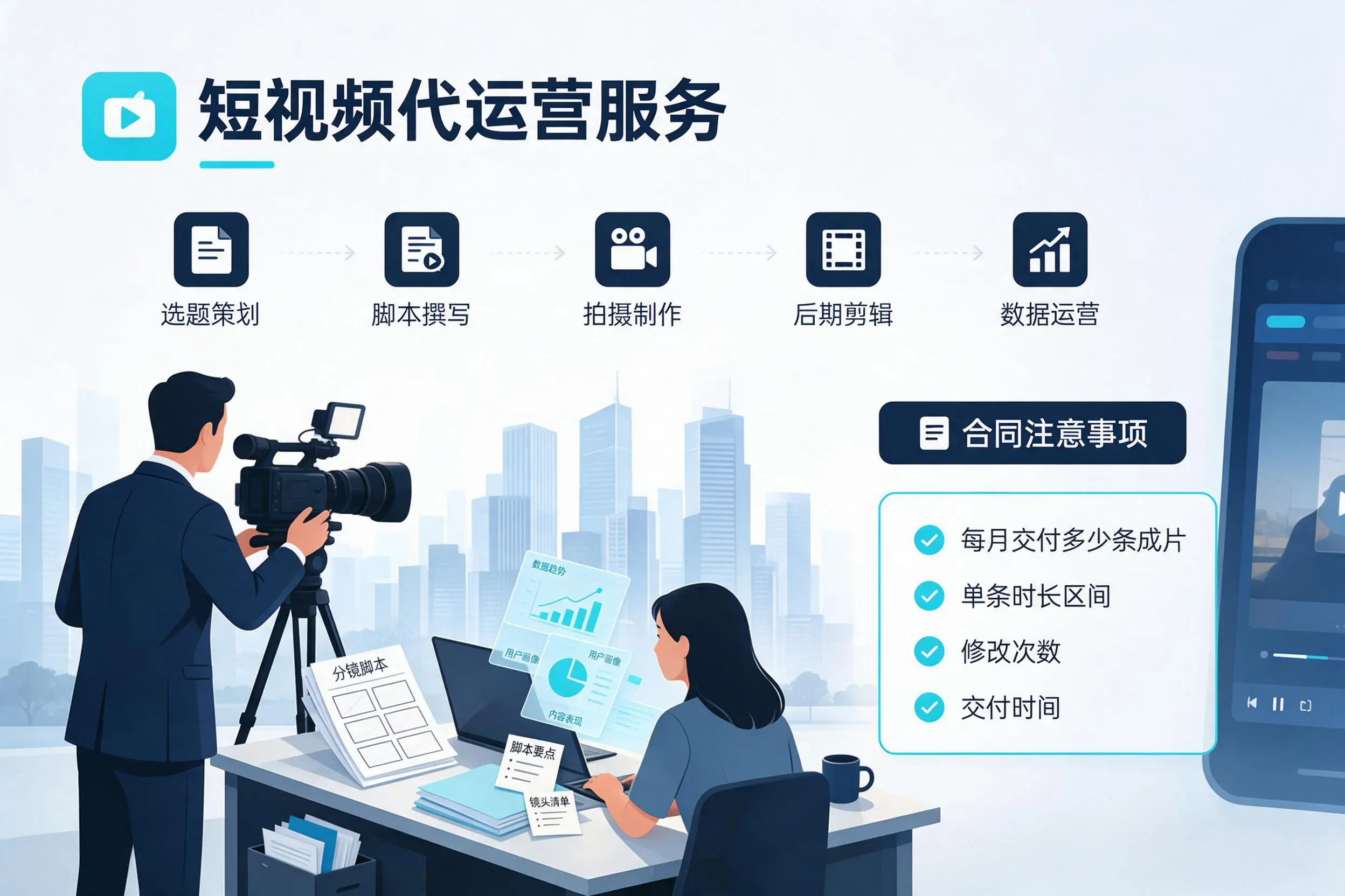 短视频代运营包含哪些服务？文昌企业常见问题科普